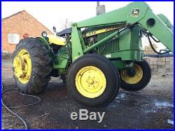 1979 John Deere 2040 Tractor with 143 Loader One Owner 1800 hrs No reserve