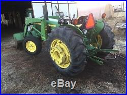 1979 John Deere 2040 Tractor with 143 Loader One Owner 1800 hrs No reserve