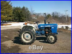 1980 Ford Compact Utility MFWD Tractor PTO Three Point Hitch NO RESERVE Antique