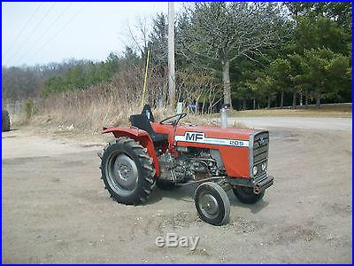 1980 Massey Ferguson Compact Utility Tractor NO RESERVE Three Point PTO Ford