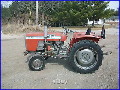 1980 Massey Ferguson Compact Utility Tractor NO RESERVE Three Point PTO Ford