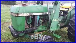 1984 John Deere 2150 tractor JD 146 loader gear 50 hp diesel used utility farm