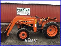 1984 Kubota L275 4x4 Compact Tractor with Loader CHEAP COMPACT TRACTOR