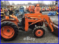 1984 Kubota L275 4x4 Compact Tractor with Loader CHEAP COMPACT TRACTOR
