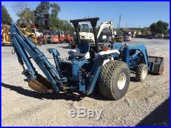 1985 Ford 2110 Compact Tractor with Loader & Backhoe! Needs Motor Work