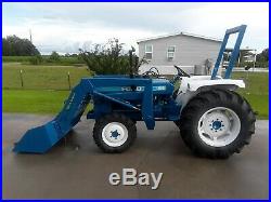 1986 Ford 1910 4x4 Tractor With Front-end Loader