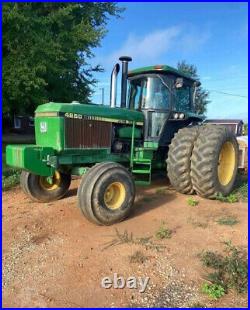 1988 John Deere 4850 Tractor 6,780 Hours Powershift Three Remotes Hitch 2WD