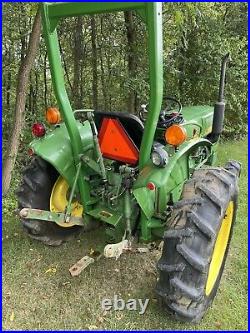 1988 John Deere 850 Diesel Tractor 4x4 25HP Gear Drive 3PT Hitch 1129 Hours