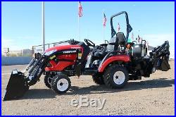 $198 mo. New 2018 Yanmar 221XH-TLB 4X4 Tractor Loader Backhoe 5 Yr. Warranty