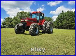 1990 Case IH 7140 Tractor 215 HP 8,420 Hours 3-Point Hitch Enclosed Cab