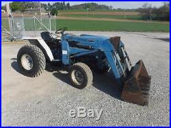 1990 FORD 1720 4x4 TRACTOR With7108 LOADER, PWR REVERSER, 28 HP DIESEL, 1108 HRS