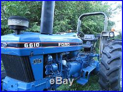 1991 Ford 6610 tractor wih less than 500 hours. Great condition