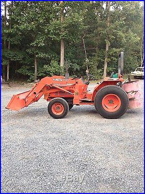 1991 kubota 2850 4x4 tractor with loader