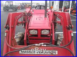 1992 Massey Ferguson MF 1145 Tractor 1246 loader 35 HP diesel 4x4 used compact