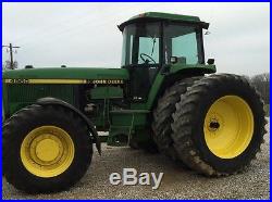 1994 John Deere 4960 Diesel 4x4 Tractor ie- MFWD FWD 4660 4755 4760 4955 4975