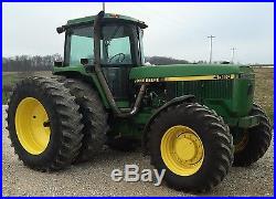 1994 John Deere 4960 Diesel 4x4 Tractor ie- MFWD FWD 4660 4755 4760 4955 4975