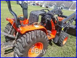 1994 Kioti LB1914 compact tractor 20 hp Daedong Diesel 4x4 PTO used 517 hours