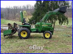 1994 john deere 855 4x4 tractor