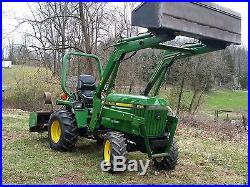1994 john deere 855 4x4 tractor