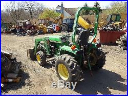 1995 John Deere 955 4wd Compact Utility Tractor NICE! VIDEO! 70A LOADER DSL