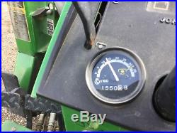 1995 John Deere 955 Tractor w loader/backhoe, 4WD, Hydro