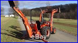 1995 Kubota B20 4x4 Tractor With Loader And Backhoe