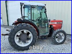 1996 Massey Ferguson 364s Orchard Tractor, 1090 Hrs, Cab, Heat, 4wd, 55hp Perkins