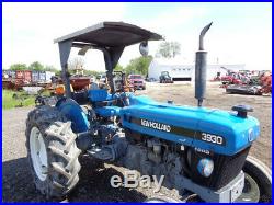 1996 New Holland 3930 Tractor, 2WD, OROPS with Sunshade, 1 Remote, 1,328 Hours