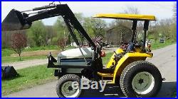 1997 Cub Cadet 7275 4x4 Tractor With Loader And Canopy