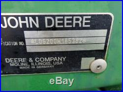 1997 John Deere 6200 Tractor, Cab/Heat/Air, 4WD, JD 640 Front Loader