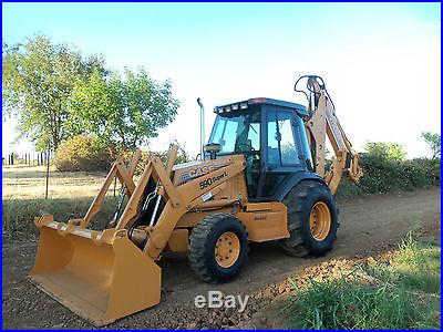 1998 Case 590 Super L Backhoe, 3600 hours, 4x4, ready to work, ready to ship