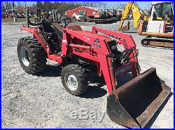 1998 Massey Ferguson 1240 4x4 Compact Tractor with Loader