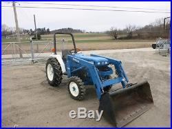 1998 New Holland 1720 Tractor, 4x4, 770 Hrs, 28 HP Diesel, 540 Pto, Loader
