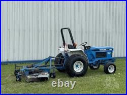 1998 New Holland 1720 2wd Tractor with Finish Mower