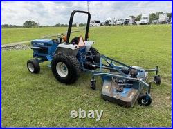 1998 New Holland 1720 2wd Tractor with Finish Mower