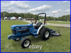 1998 New Holland 1720 2wd Tractor with Finish Mower