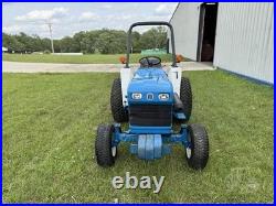 1998 New Holland 1720 2wd Tractor with Finish Mower