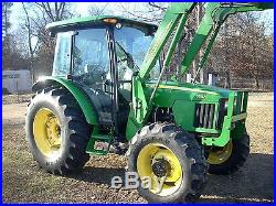 1 OWNER 2007 JOHN DEERE 5603+CAB+LOADER+4X4 WITH 1,307HRS! VERY GOOD CONDITION