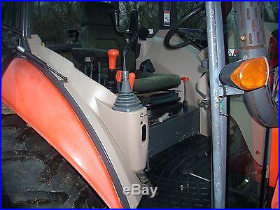 1 OWNER 2008 KUBOTA M5040 CAB+LOADER+4X4 WITH 631HRS. MINT CONDITION