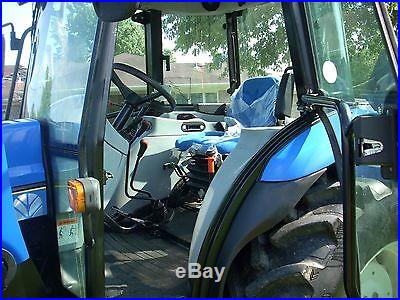 1 OWNER 2008 NEW HOLLAND TD80D CAB+LOADER+4X4 WITH 843HOURS! NICE! @@@