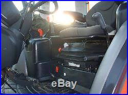 1 OWNER 2010 KIOTI DK90 CAB+LOADER+4X4 WITH 586HRS! MINT! 8FT RHINO BUSHOG