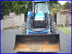 1 OWNER 2010 NEW HOLLAND TD5050 CAB+LOADER+4X4 WITH 960HOURS! MINT COND