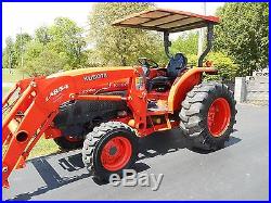 1 OWNER KUBOTA L5740 HST 4X4+LOADER+ TURBO 57HP WITH 1,310 HOURS