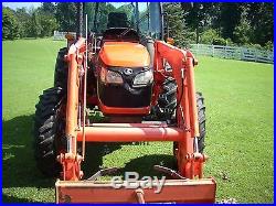 1 OWNER KUBOTA M7040 CAB+LOADER+4X4 WITH 1,210HOURS- HYDRAULIC SHUTTLE TRANS