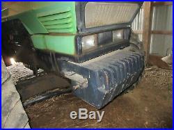 1-owner Deutz-Allis 9170 MFWD tractor withcab. 3-point quick hitch