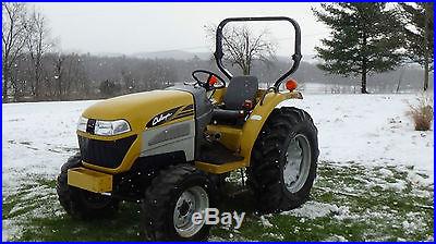 2000 Ford 1720 4x4 compact tractor with loader LOW RESERVE