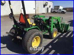 2000 John Deere 4100 Tractor Loaders