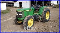 2000 John Deere 6405 Agricultural Farm Tractor Diesel Engine 4x4 Machine 105 HP