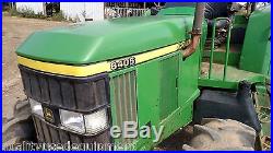 2000 John Deere 6405 Agricultural Farm Tractor Diesel Engine 4x4 Machine 105 HP