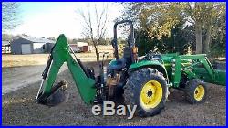 2000 John Deere Tractor 4610 4x4 Loader Backhoe
